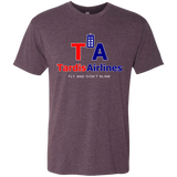 T-Shirts Vintage Purple / Small Tardis Airlines Men's Triblend T-Shirt