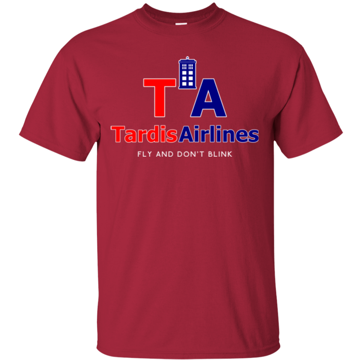 T-Shirts Cardinal / Small Tardis Airlines T-Shirt