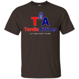 T-Shirts Dark Chocolate / Small Tardis Airlines T-Shirt