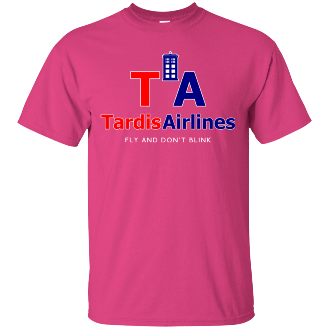 T-Shirts Heliconia / Small Tardis Airlines T-Shirt