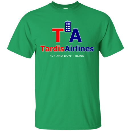T-Shirts Irish Green / Small Tardis Airlines T-Shirt