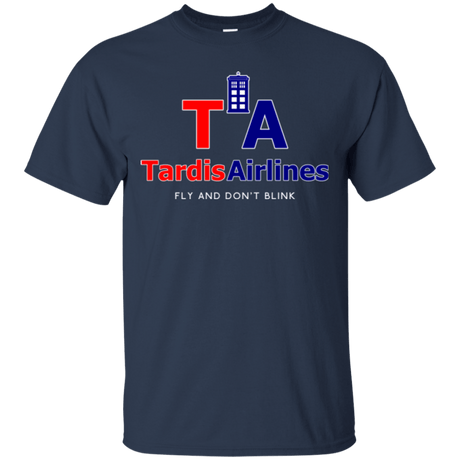 T-Shirts Navy / Small Tardis Airlines T-Shirt