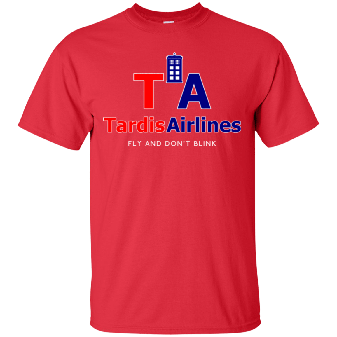 T-Shirts Red / Small Tardis Airlines T-Shirt