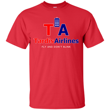 T-Shirts Red / Small Tardis Airlines T-Shirt