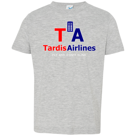 T-Shirts Heather / 2T Tardis Airlines Toddler Premium T-Shirt