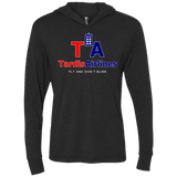 T-Shirts Vintage Black / X-Small Tardis Airlines Triblend Long Sleeve Hoodie Tee