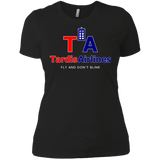 T-Shirts Black / X-Small Tardis Airlines Women's Premium T-Shirt