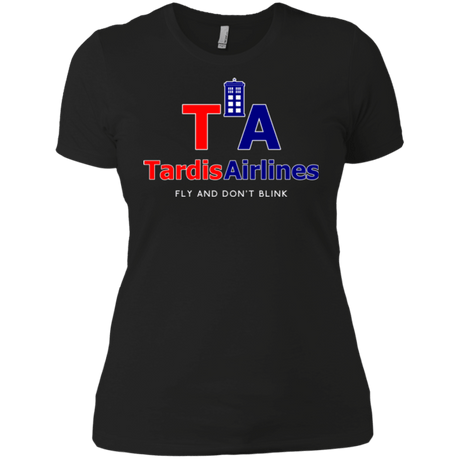T-Shirts Black / X-Small Tardis Airlines Women's Premium T-Shirt