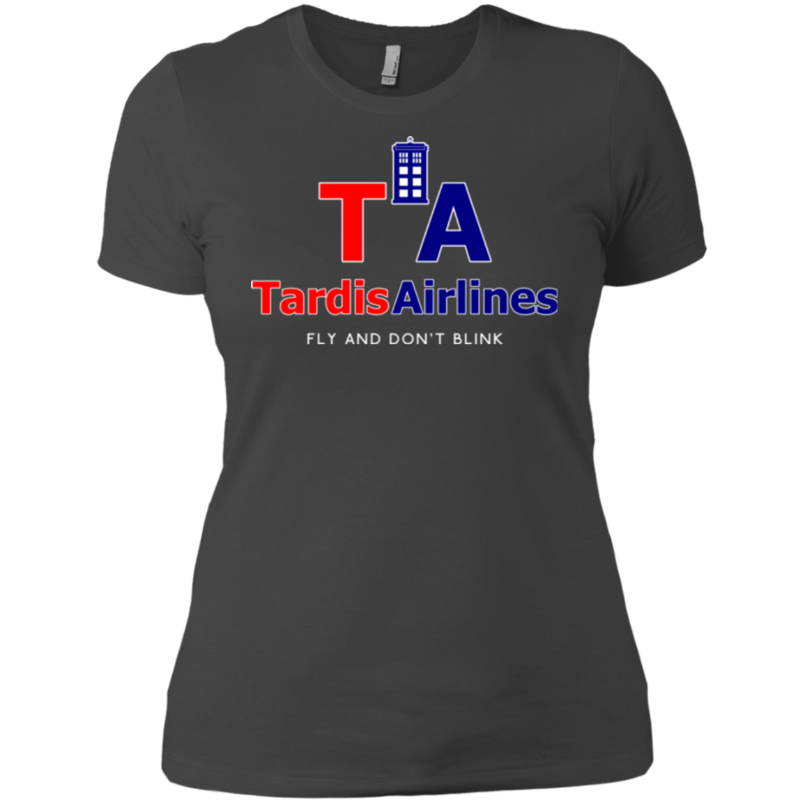 T-Shirts Heavy Metal / X-Small Tardis Airlines Women's Premium T-Shirt