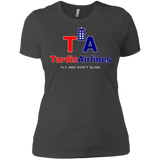 T-Shirts Heavy Metal / X-Small Tardis Airlines Women's Premium T-Shirt