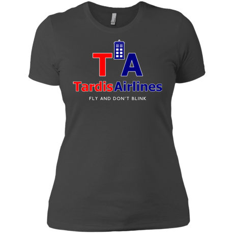 T-Shirts Heavy Metal / X-Small Tardis Airlines Women's Premium T-Shirt