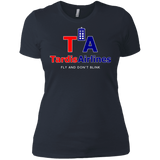 T-Shirts Indigo / X-Small Tardis Airlines Women's Premium T-Shirt