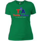 T-Shirts Kelly Green / X-Small Tardis Airlines Women's Premium T-Shirt