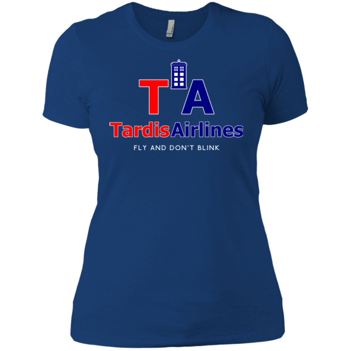 T-Shirts Royal / X-Small Tardis Airlines Women's Premium T-Shirt