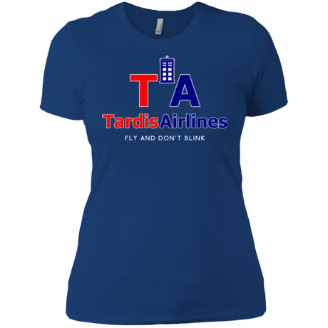 T-Shirts Royal / X-Small Tardis Airlines Women's Premium T-Shirt