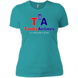 T-Shirts Tahiti Blue / X-Small Tardis Airlines Women's Premium T-Shirt
