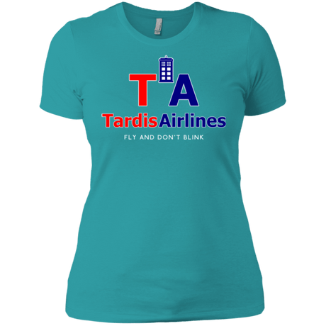 T-Shirts Tahiti Blue / X-Small Tardis Airlines Women's Premium T-Shirt