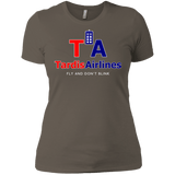 T-Shirts Warm Grey / X-Small Tardis Airlines Women's Premium T-Shirt