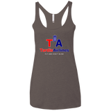 T-Shirts Macchiato / X-Small Tardis Airlines Women's Triblend Racerback Tank