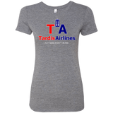 T-Shirts Premium Heather / Small Tardis Airlines Women's Triblend T-Shirt