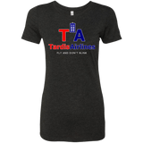 T-Shirts Vintage Black / Small Tardis Airlines Women's Triblend T-Shirt