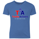 T-Shirts Vintage Royal / YXS Tardis Airlines Youth Triblend T-Shirt