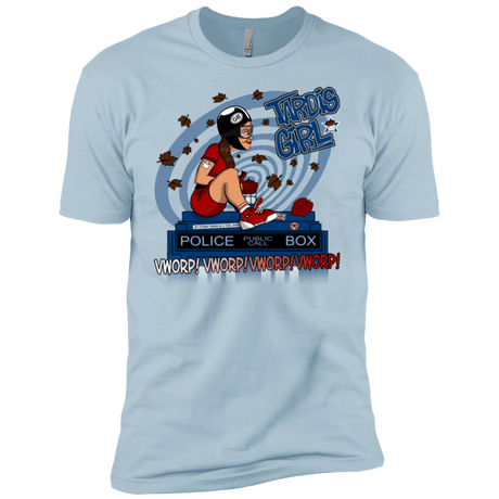 T-Shirts Light Blue / YXS Tardis Girl Boys Premium T-Shirt