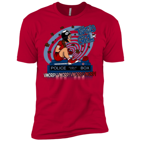 T-Shirts Red / YXS Tardis Girl Boys Premium T-Shirt