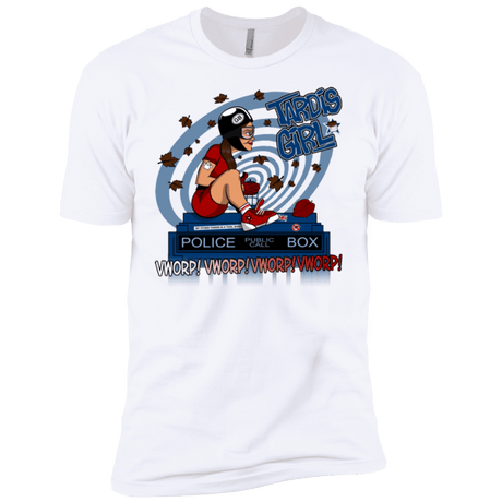 T-Shirts White / YXS Tardis Girl Boys Premium T-Shirt