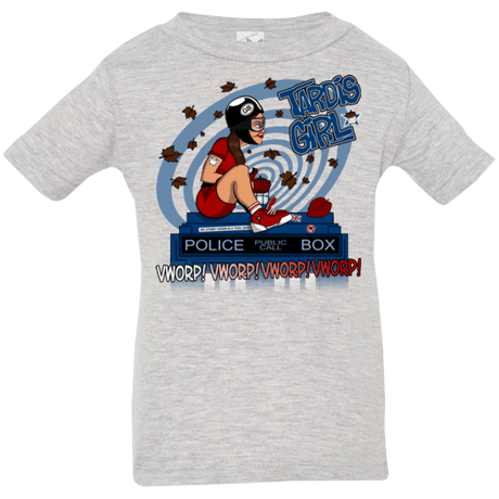 T-Shirts Heather / 6 Months Tardis Girl Infant PremiumT-Shirt
