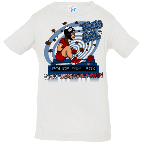 T-Shirts White / 6 Months Tardis Girl Infant PremiumT-Shirt