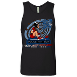 T-Shirts Black / Small Tardis Girl Men's Premium Tank Top