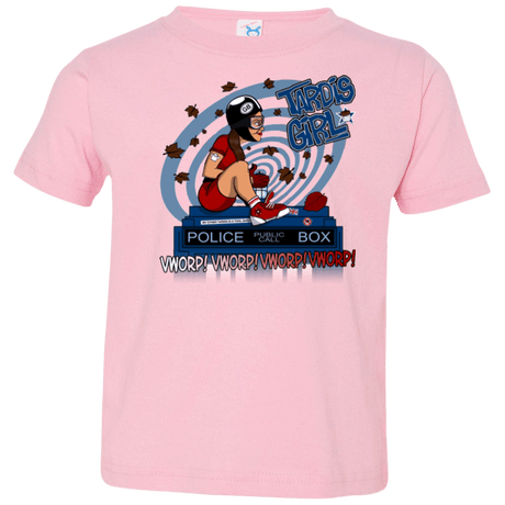 T-Shirts Pink / 2T Tardis Girl Toddler Premium T-Shirt