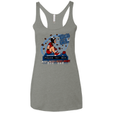 T-Shirts Venetian Grey / X-Small Tardis Girl Women's Triblend Racerback Tank