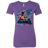 T-Shirts Purple Rush / Small Tardis Girl Women's Triblend T-Shirt