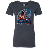 T-Shirts Vintage Navy / Small Tardis Girl Women's Triblend T-Shirt