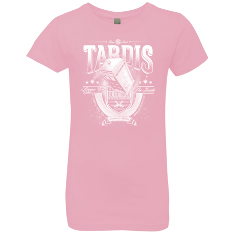 T-Shirts Light Pink / YXS Tardis Girls Premium T-Shirt