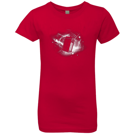 T-Shirts Red / YXS Tardis Girls Premium T-Shirt