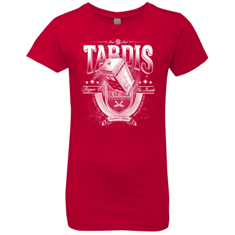 T-Shirts Red / YXS Tardis Girls Premium T-Shirt