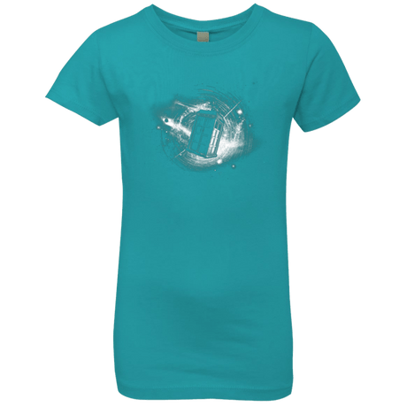 T-Shirts Tahiti Blue / YXS Tardis Girls Premium T-Shirt