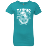 T-Shirts Tahiti Blue / YXS Tardis Girls Premium T-Shirt