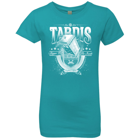 T-Shirts Tahiti Blue / YXS Tardis Girls Premium T-Shirt