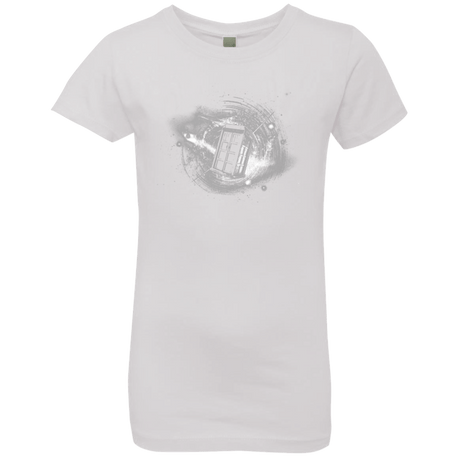 T-Shirts White / YXS Tardis Girls Premium T-Shirt