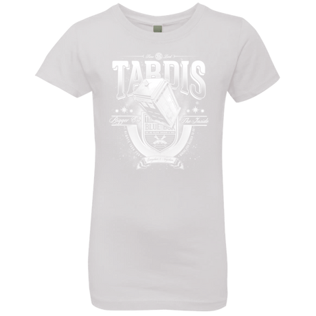 T-Shirts White / YXS Tardis Girls Premium T-Shirt