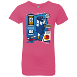 T-Shirts Hot Pink / YXS Tardis Ice Pop Girls Premium T-Shirt