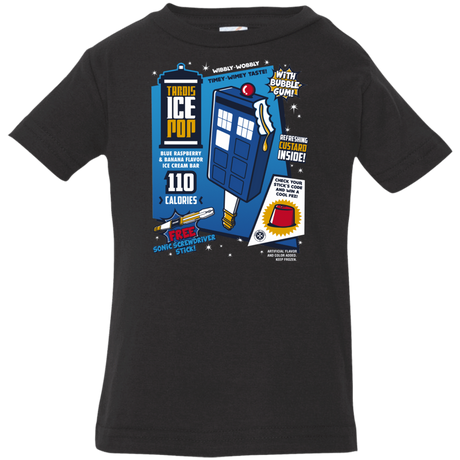 T-Shirts Black / 6 Months Tardis Ice Pop Infant Premium T-Shirt