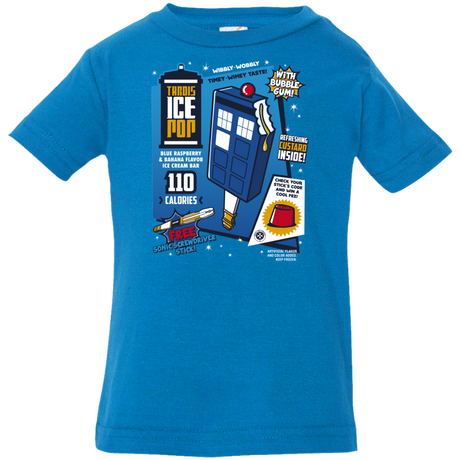T-Shirts Cobalt / 6 Months Tardis Ice Pop Infant Premium T-Shirt