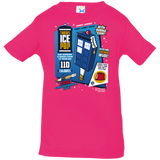 T-Shirts Hot Pink / 6 Months Tardis Ice Pop Infant Premium T-Shirt
