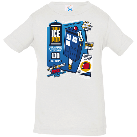 T-Shirts White / 6 Months Tardis Ice Pop Infant Premium T-Shirt