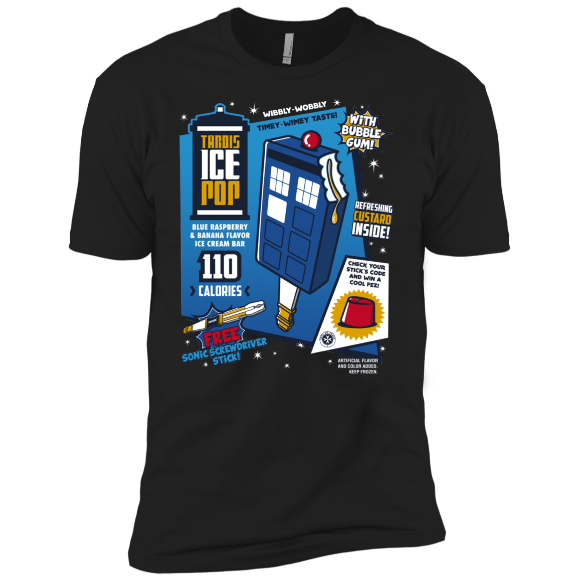 Tardis Ice Pop Men's Premium T-Shirt